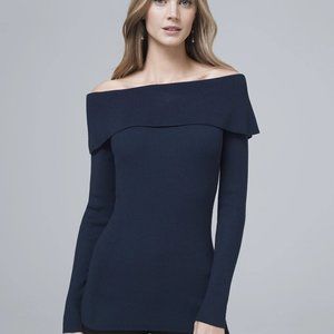 WHBM Bow Back Sweater